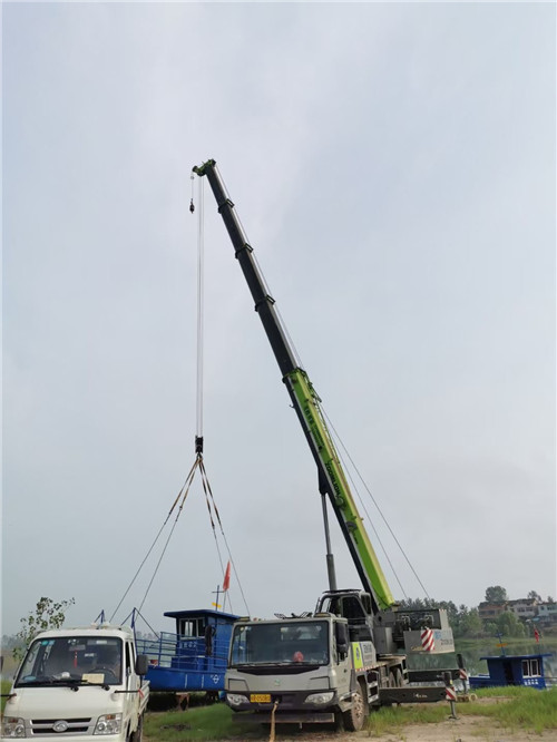 城步桥梁建设吊装案例